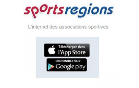 Application Sportsrégions pour suivre votre club