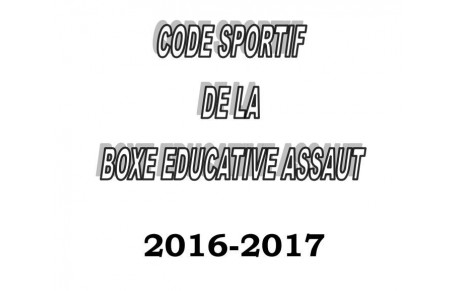 Code sportif BEA 2016-2017