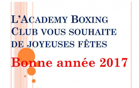 Joyeuses fêtes et bonne année