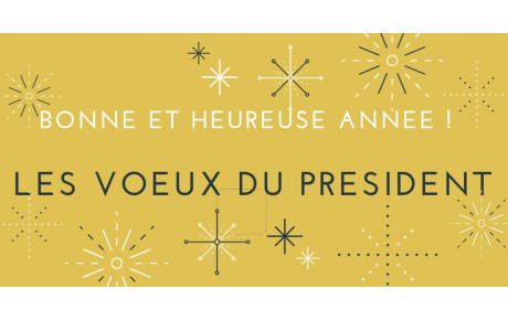 Les vœux du président